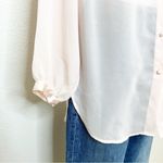 Vintage Etienne NWT Pink Floral Embellished Top S Photo 1