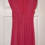 Trina Turk deep v neck dress/cover up Photo 0