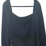 Princess Polly NWT  Women’s Laura Bodysuit Black Size 10 Photo 3