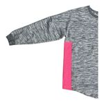 PINK - Victoria's Secret Pink Victoria Secret Sweatshirt Size L Pink Gray Pullover Crewneck Cotton Blend Photo 2