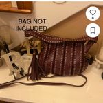 Michael Kors  Deep Chocolate Brown Tassel hang tag with Gold Hardware. Photo 6