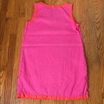 Sigrid Olsen  100% Linen Sleeveless Shift‎ Dress Pink Orange size M Photo 2