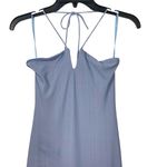 Petal and Pup  $99 nwot DECLAN HALTERNECK MAXI DRESS - BLUE‎ XS Photo 4