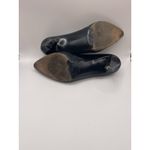 Stuart Weitzman  Women's Patent Leather Pumps‎ Shoes Black And Gold Size 7 Bin E Photo 8