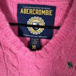 Abercrombie & Fitch Cashmere Shetland Wool Sweater Fisherman Womens XL Preppy Photo 1