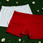 Adidas X Stella McCartney Lot of (2) Barricade Athletic Shorts Tennis Workout L Red Size L Photo 0