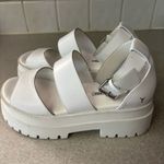 Windsor Smith Thrilled Chunky Leather Goth Whimsigoth Streetwear Sandals 7 White Photo 4