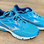 Mizuno  Womens Wave Legend 3 Running Shoes Blue Low Top Lace Up Size 8.5 Photo 0