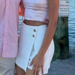 ZARA  white skirt- with shorts Photo 0