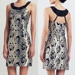 Lilly Pulitzer  Sydney Brocade Dress 2 Black Gold Silver Metallic Cocktail Party Photo 1