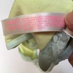 PINK - Victoria's Secret PINK VS yellow with green lace overlay bralette M Photo 4