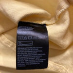 H&M Divided Bodycon Mini Dress Yellow Corset Style XS Photo 3