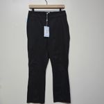 Hill House Womens Claire Pull On Black Cropped Pants Sz M NWT Office Academia Size M Photo 3