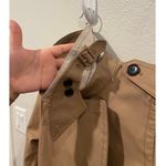 Coach Short Trench Tan Coat Photo 7