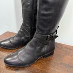 Naturalizer  Rena black tall leather riding boot size 7M Photo 4