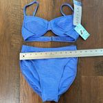 BODY I.D. two piece bikini, size 6, NWT Blue Photo 11