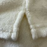 Holiday Fleece Cream Pullover Sweater Women's Sequin Wine Champagne Glass NWT L Size L Photo 3