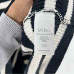 CAbi  Whistle Cardigan‎ Striped Button Front V-Neck Relaxed Dolman Sleeve Pockets Photo 9