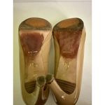 Cole Haan Chelsea Air Pump Women's 6B Tan Patent Slip On Platform Heel Shoe GUC Photo 10
