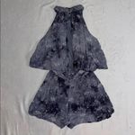 Womens Sadie & Sage High Neck purple Romper size Small! Photo 4