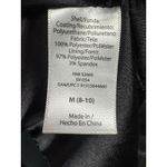 Sofia Vergara Jeans Women’s Soft Faux Leather Single Breasted Blazer Black Sz M Size M Photo 10