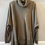 Aerie  Women's Large Dark Green Cowl Neck Sweatshirt Photo 2