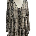 Altar'd State  Women Size Medium Flowy Dress Animal Print 1-483 Photo 1