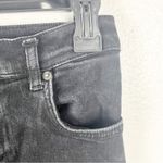 Reformation  Organic Cotton Blend Black Wash High Rise Skinny Jeans, Size 28 Photo 11