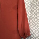 Polagram NWT  rust RID164 Rust button down dress Photo 5
