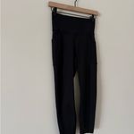Marika High Rise Leggings with Side Pockets in Black Size S Photo 1