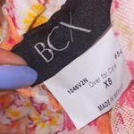 BCX dead stock tropical floral print babydoll runched top with floral midi skirt Photo 7