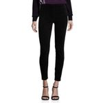 Tory Burch  Black Corduroy Skinny High Waist Pants Photo 0