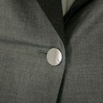 Donna Karan DKNY Two Tone Single Button Blazer in Gray, NWT, Size 8 $159 Photo 12