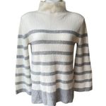 Griffen Cashmere Bell Sleeve Sweater, Sz S Gray Photo 1