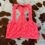 Signature 8  hot pink/coral lace bralette Photo 0