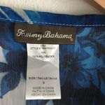 Tommy Bahama Plumeria Embellished Tunic Cover Up Blue Paradise Womens Size S Photo 1