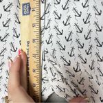 J.Crew Womens Navy and White Cropped Anchor Pant size 2 Comfort Casual City Fit Photo 8