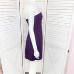 Max and Cleo  Rhinestone Detail Strapless‎ Sheath Dress Purple 2 Photo 2