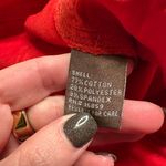 J. McLaughlin  Felicity Velveteen Red Jeans Photo 4