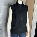 prAna  Breath Black Full Zip Sherpa Lined Nylon Vest Size Medium Photo 13