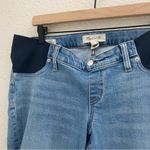 Madewell Maternity Side-Panel Perfect Vintage Jeans in Coffey Wash Size 31 Photo 2
