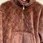 No Boundaries brown autumnal quilted pullover sweater Photo 6