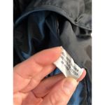 Women's Vintage Rallee trenchcoat Black Leather Trim Coat Size S Black Photo 5