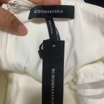 BCBGMAXAZRIA  off white ruffle mini‎ dress sz 0 bridal rehearsal party graduation Photo 6