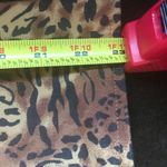 Joan Rivers Animal Print Browns And orange Square Gold Buttons Size 3 X Photo 12