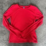 Old Navy Red Long Sleeve Shirt Photo 0