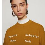 Proenza Schouler White Label Logo Sweatshirt Size XS Photo 4