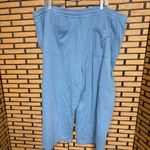 Terra & Sky  Blue Pull On Capris Size 3X Photo 1