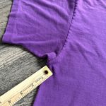 Anvil Vintage  Purple Tweety Bird Single Stitch Embroidered Graphic Tee Size XL Photo 7