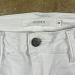 Hidden White Frayed Hem Women Jeans
Size: 28 Photo 4